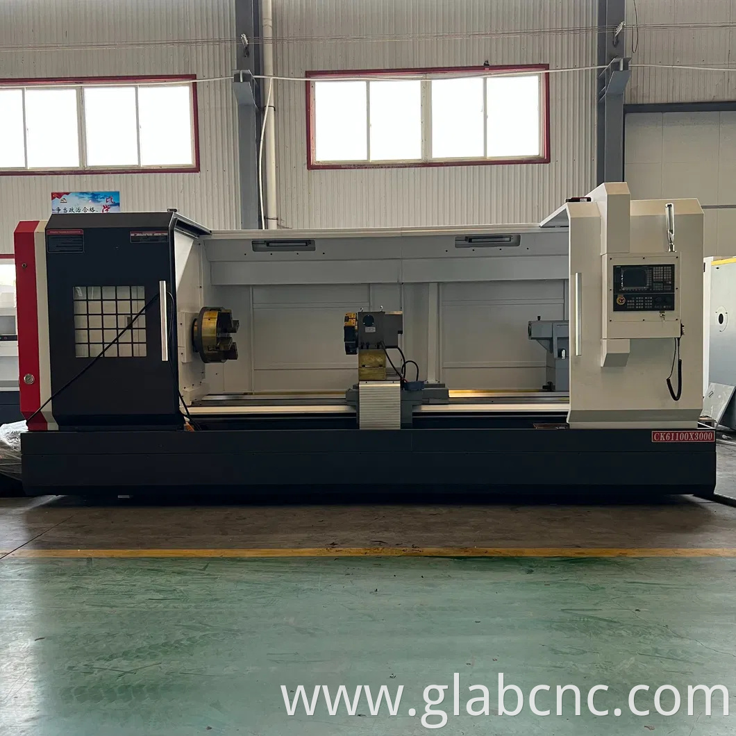 Ck61100 Hard Rail Fully Automatic Horizontal CNC Lathe with Wide Numerical Control System Metal Cutting Machine Tool